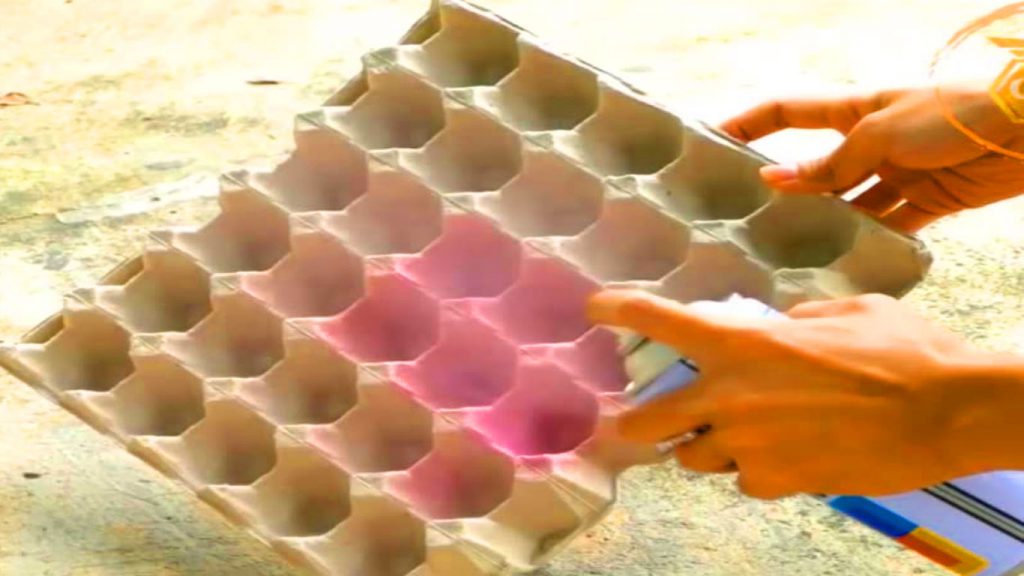 caixas de ovos artesanato croche reciclar decorar